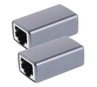 OSALADI 2piezas Adaptador De Ethernet Acoplador Inline para De Cable Conector Aislado con Completo para Hogar y Oficina