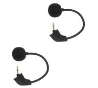 OSALADI 2piezas Auriculares Gaming Micrófono In-Line Amplificador De Voz Portátil Compatible Auriculares para Streaming y Enseñanza