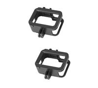 OSALADI 2piezas Carcasa Protectora Lateral para Estuche Resistente y Desgaste con Zapata Fría Instalación Deslizante y Acceso para Carga para Cámaras De Acción