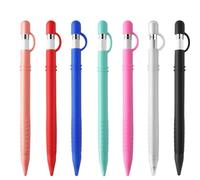 OSALADI 2piezas Funda De Silicona para Pencil ª Generación Negro Blanco Protector Táctil Durable De Instalar Previene Daños y Pérdidas