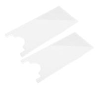 OSALADI 2piezas Juntas De Pared Transparentes para Muebles Sillas y Escritorios Protectores Anticolisión para Esquinas Almohadillas Ignífugas para Calefacción De Enchufes Uso Salas De Esta