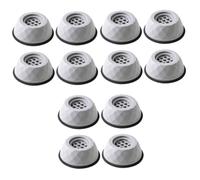 OSALADI 3 Juegos Alfombrilla para Lavadora Frigorificos Refrigerador De Ar Almohadilla Base para Lavadora Portátil Lavadora De Almohadillas Antivibraciones Estera Antivibración 4 Uds * 3