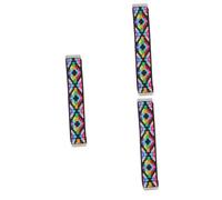 OSALADI 3 Piezas Correa Banda Cinturón De Muñeca Pulsera De Repuesto Reloj Accesorio De Reemplazo Muñequeras De Nailon Colorful