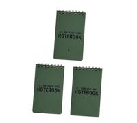 OSALADI 3 piezas Cuaderno de de Notas para Actividades al Aire Libreta de Notas DIY Compacto y Portátil
