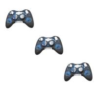 OSALADI 3 Piezas funda de piel de silicona rasca controller Rasguños grip Protección glop game agarre funda de silicona para controlador 360 Cubierta del controlador de 360