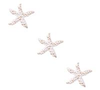 OSALADI 3 Piezas Manija De Cajón Ocean Wind Manija Manija De Un Solo Orificio Tiradores Metalicos Para Cajones Tiradores De Estrella De Mar Manija Náutica Gabinete De Hierro Rural