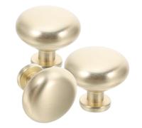 OSALADI 3 Piezas Tiradores Redondos de Aleación de Zinc para Cajones y Armarios Pomos Decorativos para Muebles de Cocina y Dormitorio Diseño Sólido y Elegante para Puertas de Vestuario