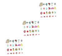 OSALADI 3 Series Parches Bordados De Animales Cartoons Stickers Para Diy Ropa Y Accesorios Para Coser O Planchar 24 Piezas*3