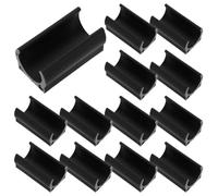 OSALADI 30 Tapas Protectoras para Patas de Muebles U 22 Mm, Fundas de Plástico Rectangulares para Patas de Silla, Almohadillas Antideslizantes para Proteger Suelos, Set 30 Piezas para Uso