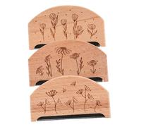 OSALADI 3piezas Cepillo Limpiador De De Pelo Quitapelusas Manual Para Ropa Quitapelusas Portátil De Madera Para Suéter Para Quitar De Pelo