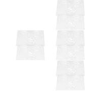 OSALADI 4 Juegos Adhesivos Anticolisión Amortiguador De Puerta De Gabinete De Cierre Suave Tapones Pegatinas Adhesivas Shock Absorber Golpe De Puerta Anticolisión Portero 6 Piezas * 4
