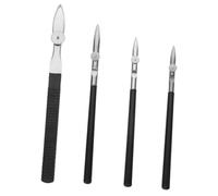 OSALADI 4 Piezas Bolígrafo Recto para Dibujo y Lápiz Líquido Ajustable para Artistas para Trazar Líneas y Bordes y Gouache