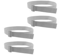 OSALADI 4 Piezas Correa Elástica para Gafas Deportivas de Esquí, Poliéster | Hebilla de Liberación Rápida, Banda Ancha y Gruesa Interior de Silicona, para Cross-country y Snowboarding