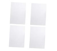 OSALADI 4 Piezas Cuaderno de y Cálculos con Protección Ocular Blanco para Estudiantes y Oficina Papel Durable de Total