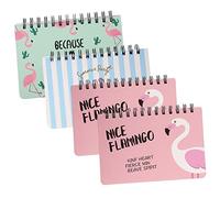 OSALADI 4 Piezas Cuaderno Planificador para Estudio y Trabajo Notepad para Organización Familiar y Agenda de Estudio y Práctica