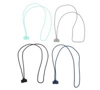 OSALADI 4 Piezas Cuerda Antidesprendimiento para Auriculares Inalámbricos con Imán Silicona Flexible y Resistente Compatible con Airpods para Deporte y Uso Diario