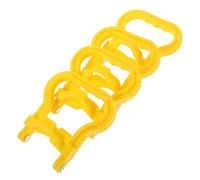 OSALADI 4 Piezas Elevador de Manija para Contenedor de Agua, PP Amarillo | Presión Mano, Control Firme, para Botellas Pesadas y Jarras Grandes en Estaciones