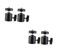 OSALADI 4 Piezas Trípode De Videocámara Mini Cabeza De Trípode Mini Trípode Cabeza De Bola Hilo