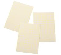 OSALADI 45 Hojas Etiquetas Adhesivas Blancas Autoadhesivas Clasificadas de Etiquetas Multiusos para Botellas Pegatinas Resistentes para Escritura Manual Paquete