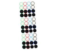 OSALADI 48piezas Cubre Joystick Luminiscente Para Switch Tapones De Silicona Antideslizantes Accesorios Para Controlador Pro Protección y Precisión