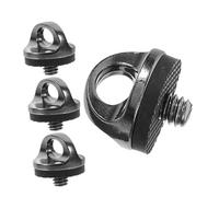 OSALADI 4piezas Accesorios para Cámara Tornillo Gris Oscuro Clip Anillo Portátil Antideslizante con Correa y Fijación Rápida para Fotógrafos Móviles
