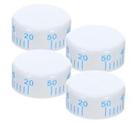 OSALADI 4piezas Mando Regulador para Nevera Compatible Controlador Temperatura con Indicadores Claros Termostato Ajustable para Frigorífico y Congelador Reemplazo Preciso Blanco