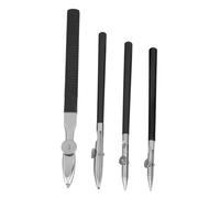 OSALADI 4piezas Pluma Regla Para Dibujo Plumas Líquido Enmascarador Herramienta Para Artistas Líneas Rectas Dibujo Lineal