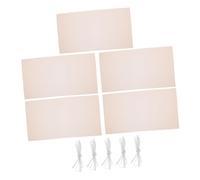 OSALADI 5 Piezas Bjd Doll Hair Styling Cap Soft Stretchy Inner Net Protector Fit For Ball-jointed Dolls Essential DIY Wig Making Accessory Kit