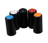 OSALADI 5 Piezas Mic Battery Cover Caps Replacement For Wireless Microphones Compatible with Pgxslx Plastic Mic Accessories Tail Caps