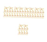 OSALADI 5 Series Colgante De Conejo Encanto De Joyería Elementos Chinos Encantos De Animales Amuletos Para Hacer Joyas Lindos Dijes Para Hacer Joyas Mini Encantos Aleación 10 Piezas X 5