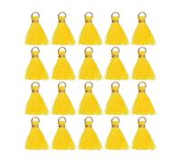 OSALADI 50 Borlas para Fiestas Accesorios Jumbo Artesanías Dijes Llaveros Etiquetas Adornos De Borlas con Flecos Dijes De Borlas Borlas Pequeñas Mini Llaveros De Borlas para