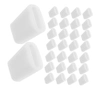 OSALADI 50 Piezas Tapete de Fregadero Pies de Goma Antideslizantes para Rejilla Protectora de Cocina Repuestos para Patas de Escurreplatos y Accesorios para Alfombrillas Bajo Fregadero