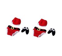 OSALADI 6 Piezas Accesorios de fotografía Traje de Punto de cumpleaños Ropa de bebé recién Nacido Ropa de niño Disfraz fotográfico bebé Traje fotográfico bebé Ropa de Cien dias