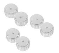 OSALADI 6 Piezas Almohadillas Amortiguadoras Soporte De Aislamiento Pies Amplificadores Antivibración Aleación De Aluminio Trompeta Almohadilla De Arandela De Alta Fidelidad