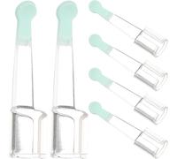 OSALADI 6 Piezas de Puntas para Limpieza de Oídos de Pp, Herramienta para Quitar Cerumen Diseño Visible, Cómoda y Eficaz para Uso Diario