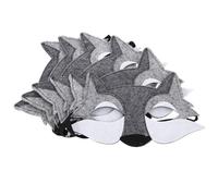 OSALADI 6 Piezas Máscara Resistente y Especial Cosplay Diseño para de Fieltro Animal Delicada Confección de Halloween Festivales Fiestas Otros