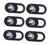 OSALADI 6piezas Cubierta para Cámara Web De Laptop Tablet y De Protección De Privacidad -Hacking y Fácil Instalación Diseño Único De Unicornio