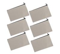 OSALADI 6piezas Estuche De Lona Unidades Fácil De Abrir y Cerrar Organizador De Bolígrafos para y Viaje