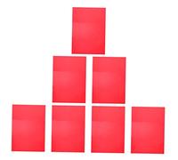 OSALADI 7 Láminas Película de PVC Transparente y Roja Kit Filtros de Iluminación para Fotografía y Estudio Creativo Uso Artístico Colores Vibrantes Duradero y Flexible