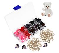 OSALADI 70 Juegos Juego De Nariz De Muñecas Osos Agrupado Accesorios Marioneta Juguete Nariz De Seguridad Relleno Nariz De Animal De Peluche Largo Nariz De Oso De Peluche Felpa