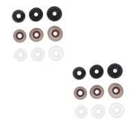 OSALADI 72piezas Tapones De Silicona Para Auriculares Aislantes De Ruido Accesorios De Reemplazo Tres Cómodos y Suaves Perfectos Para Dormir y Uso Diario