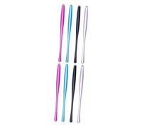 OSALADI 8 Piezas boligrafo para Tablet Stylus Pen boligrafos Rojo Pluma Pluma de Metal lápiz para Pantalla táctil lápiz Capacitivo bolígrafo Rojo Escritura Pluma capacitiva Paño