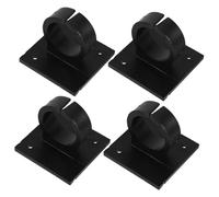 OSALADI 8piezas Clip De Micrófono Sin Adhesivo Soporte Práctico Para Estaciones De Micrófono De Diseño Creativo Para Personalizar Logos Compatible Portátiles Mano