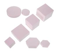 OSALADI 8piezas Decorativos Geométricos para Fotografía De Producto Props De Cubos De Geometría para Sesiones De Fotos Accesorios De Estilo para Establecimientos como Cafeterías y
