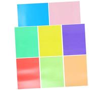 OSALADI 9 Hojas papel de teñido envoltura de colores artesanías de papel de violonchelo celofán envoltorio elegante 9pcs