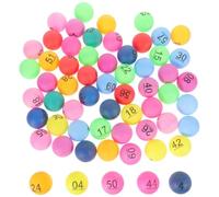 OSALADI 90 Unidades Pelotas con Números de Plástico del 1 al 90 para Bingo y Sorteos, Fáciles de Usar, para Juegos de Grupo y Actividades de Fiesta