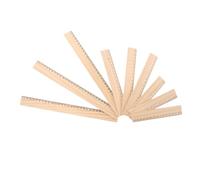 OSALADI 9piezas Reglas De Madera Reglas De Medición Centímetros Útiles Escolares para Matemáticas Prácticas para Oficina y Carpintería para Impresión y Dibujo