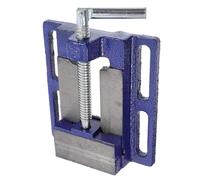 OSALADI Abrazadera de Mesa de Banco de Trabajo Tipo Tornillo, Acero, Ancho de 77mm, Sujeción Máxima 80mm, Ranura de Instalación 110mm, para Taller y Carpintería