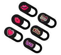 OSALADI Abs del Teléfono Celular del Deslizador del Ordenador Portátil De La Cubierta De La Privacidad De La Cámara 6Pcs