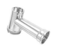 OSALADI Accesorio para Picadora de Carne Eléctrica con Tornillo de 7 Dientes, Material Aluminio, Color Plata, Uso en Cocina Diaria, Fácil Limpieza y Mantenimiento